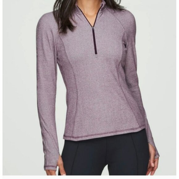 Avalanche Sweaters - Avalanche Active Athletic Sweate Woman Sz XL Stretch Quarter Zip Pullover maroon